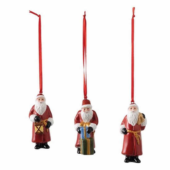 Imagen de Nost Orn. Sta Claus Set 3 pzs