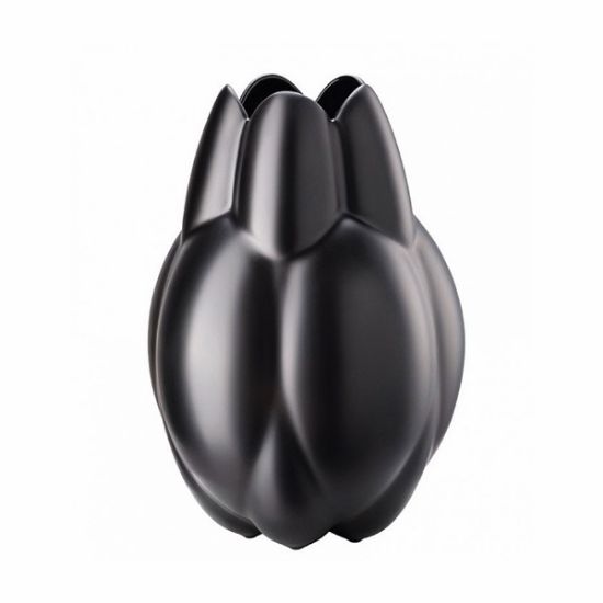 Imagen de FLORERO CORE NEGRO MAT 20CM