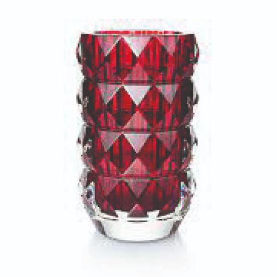 Imagen de Florero Louxor redondo rojo 230