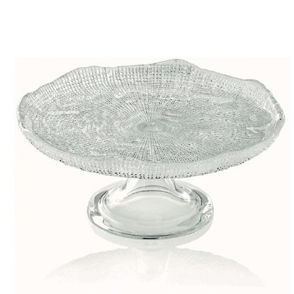 Imagen de DIAMANTE FOOTED CAKE PLATE CM 25 CLEAR