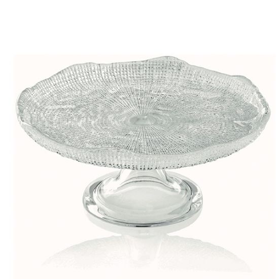 Imagen de DIAMANTE FOOTED CAKE PLATE CM 25 CLEAR