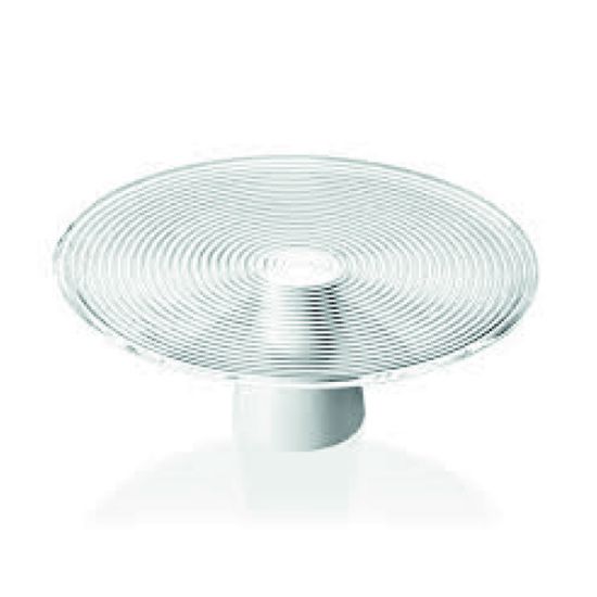 Imagen de Vertigo footed cake plate cm 32 h 12.5 clear