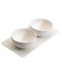 Imagen de Set 3 pz condimento Manuf Rock Blanco