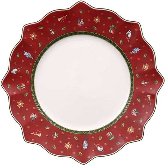 Imagen de toys delight plato llano rojo