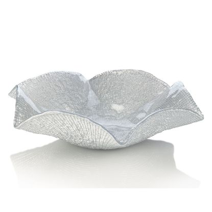 Imagen de FOLIES CENTREPIECE CM.41 PEARL GRAY  DECORATION