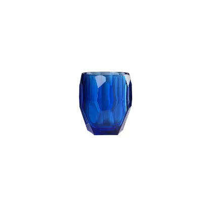 Imagen de Vaso transparente azul
