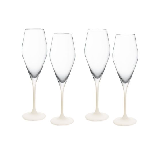 Imagen de Manufacture Rock Blanc flauta cava set de 4