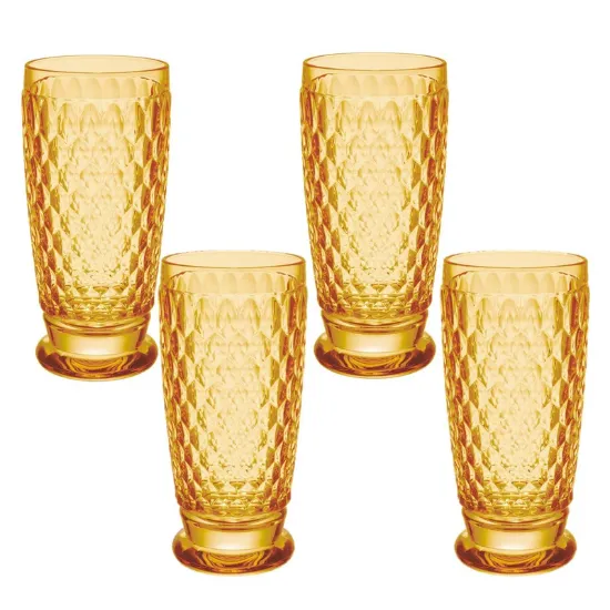Imagen de Boston Saffron Vaso alto cerveza set de 4
