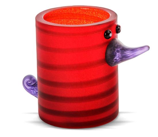 Imagen de CHICKADEE SMALL- VASE. RED