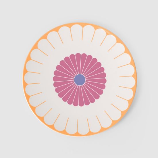 Imagen de FLEUR COULEUR PLATO PARA SERVIR