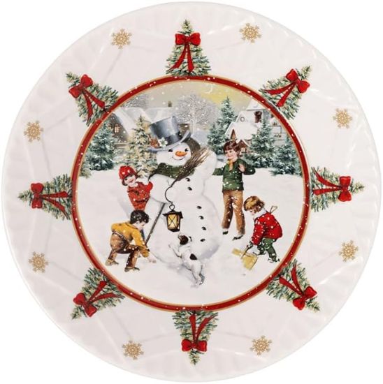 Imagen de Toys Fantasy Plato hondo grande mun de nieve
