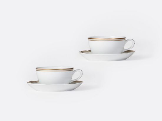 Imagen de POMPADOUR SET OF 2 TEA C&S