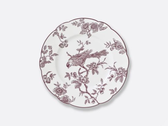 Imagen de ALBERTINE PRUNE FOND COULEUR SERVICE PLATE 29.5 CM