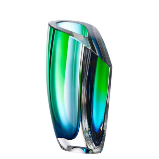 Imagen de mirage green blue vase large