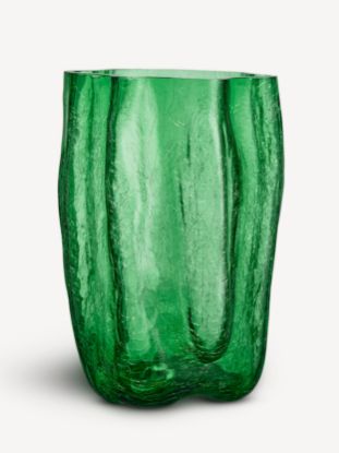 Imagen de crackle vase tall verde