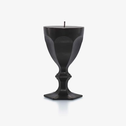 Imagen de Harc Bougie Verre 20 cm Noir