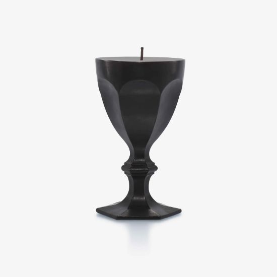 Imagen de Harc Bougie Verre 20 cm Noir