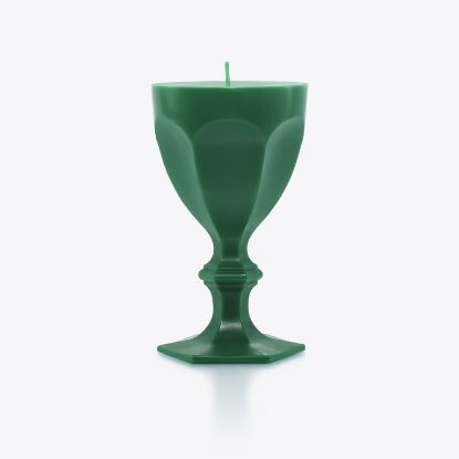 Imagen de Harc Bougie Verre 20 cm Vert