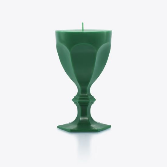 Imagen de Harc Bougie Verre 20 cm Vert