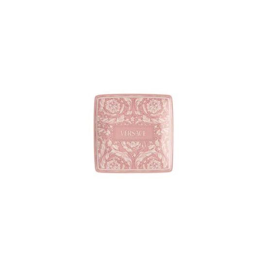 Imagen de Plato cuadrado Barroco Rose