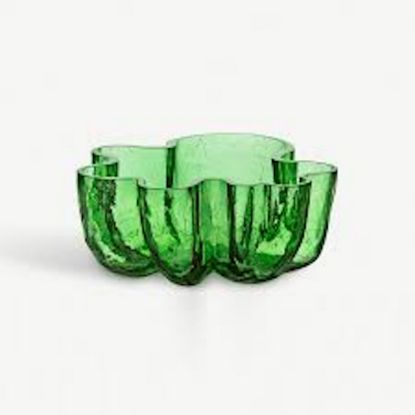 Imagen de crackle bowl green