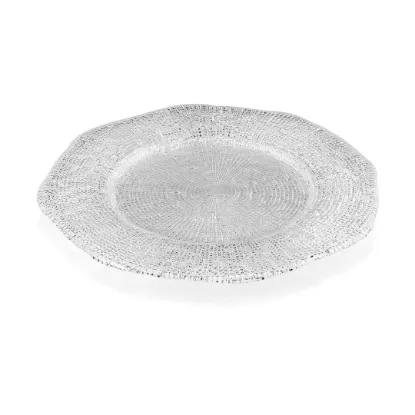 Imagen de Bajo plato diamante transparente