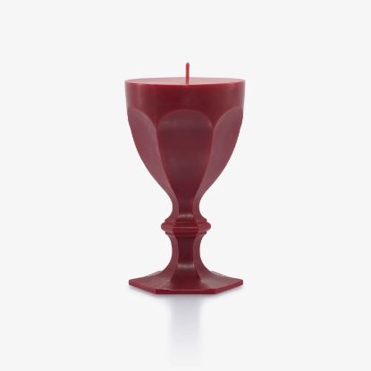 Imagen de Harc Bougie verre 20cm roja