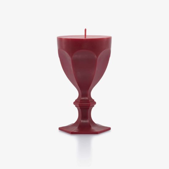 Imagen de Harc Bougie verre 20cm roja