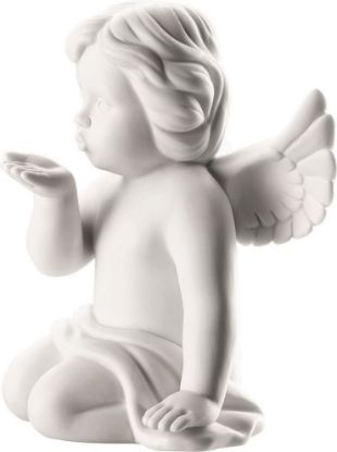 Imagen de Angel grande besando mano
