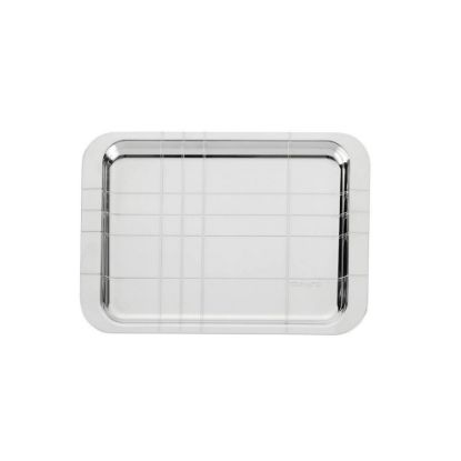 Imagen de Bandeja 22 x 16 Graphik Plateado