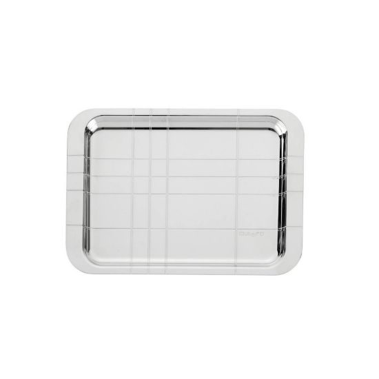 Imagen de Bandeja 22 x 16 Graphik Plateado