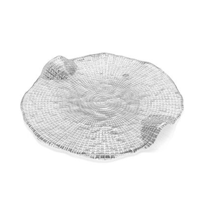 Imagen de DIAMANTE CHEESE PLATE WITH GRIPS CM 22 CLEAR