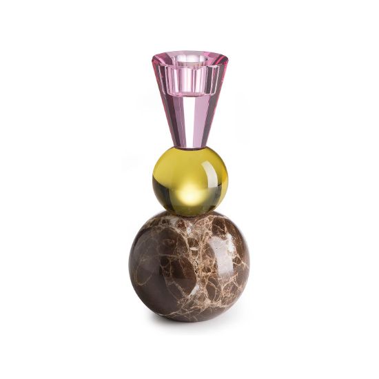 Imagen de MAR BALL TWO TONE YELLOW/PURPLE CANDLESTICK DARK M